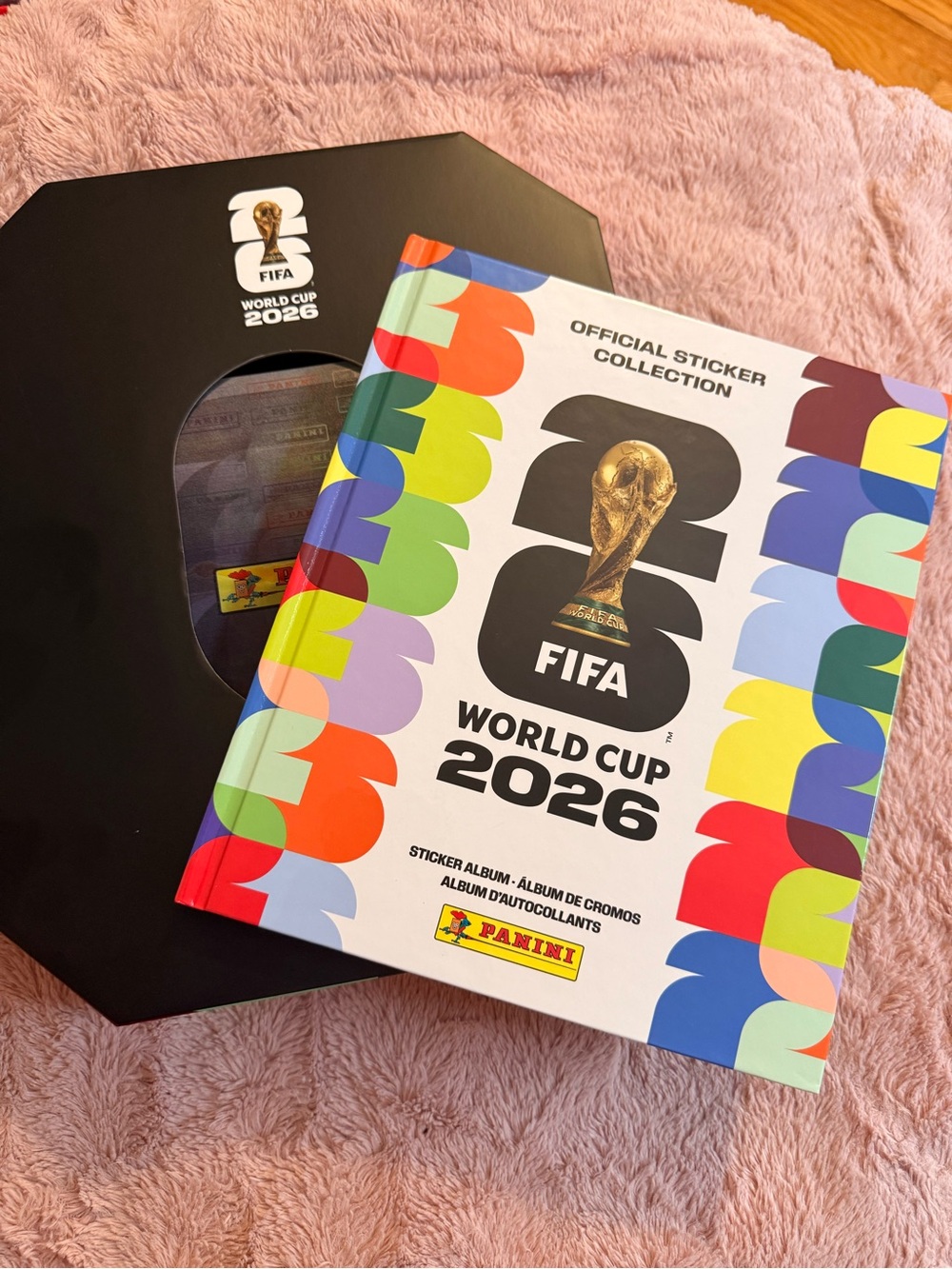 Panini World Cup 2026 Sticker Album - White Multicolor Cover
